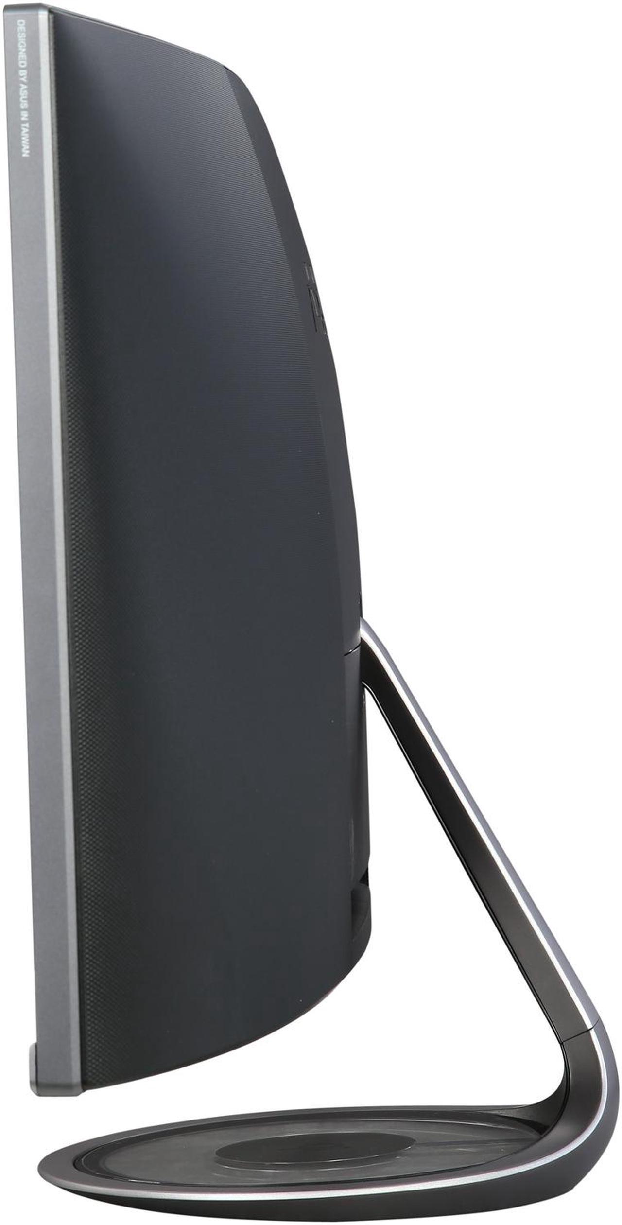 Alt view image 6 of 7 - ASUS Designo Curved MX34VQ 34" UWQHD 3440x1440 2K Resolution 100Hz DP HDMI AMD Adaptive FreeSync Technology Qi Wireless Charger Asus Eye Care Frameless Monitor