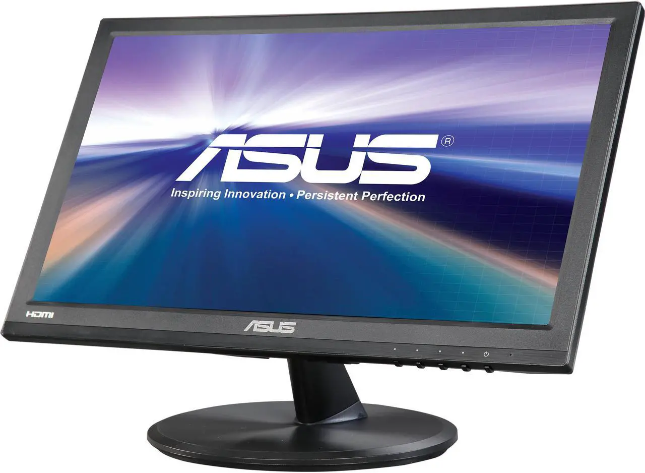 Main image of ASUS VT168H Black 15.6" Widescreen Touch Monitor, 10-Point Touch Capacity, VESA Mountable, HDMI, VGA