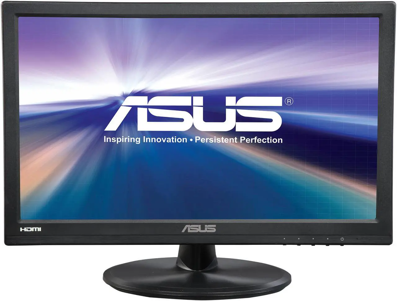 Alt view image 3 of 9 - ASUS VT168H Black 15.6" Widescreen Touch Monitor, 10-Point Touch Capacity, VESA Mountable, HDMI, VGA