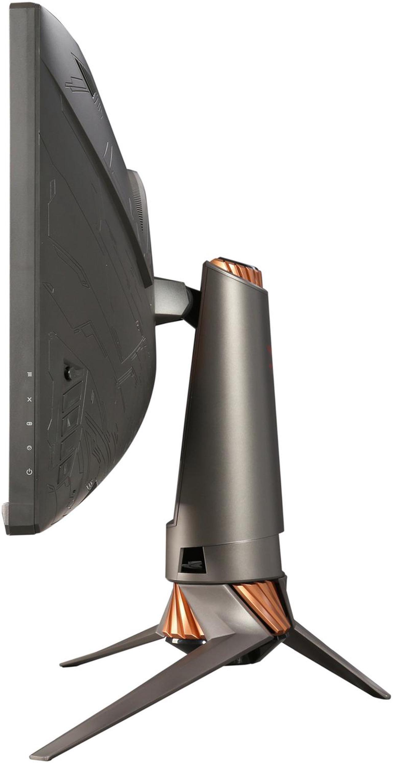 Alt view image 6 of 10 - ASUS ROG Swift PG348Q 34" QHD 3440 x 1440 2K Resolution Overclockable 100Hz HDMI DisplayPort NIVIDA G-SYNC Built-in Speakers Ultra-Wide Backlit LED Curved IPS Gaming Monitor