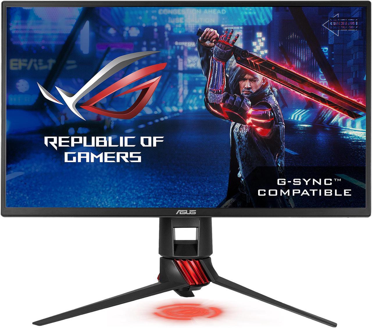 ASUS ROG Strix XG258Q 24.5" Full HD 1080p 240Hz 1ms Eye Care G-SYNC compatible FreeSync Esports Gaming Monitor with DP dual HDMI