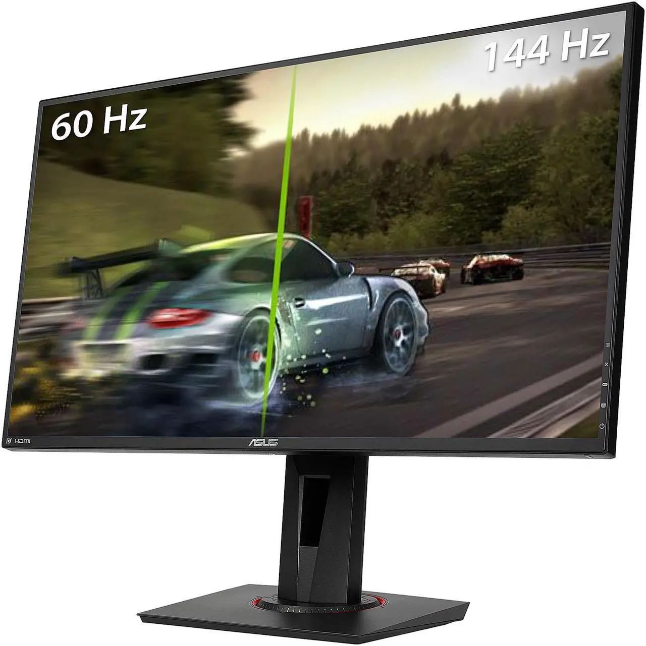 Alt view image 5 of 6 - ASUS VG279Q 27" Full HD 1920 x 1080 1ms MPRT 144 Hz DVI, HDMI, DisplayPort FreeSync (AMD Adaptive Sync) Built-in Speakers Height Adjustable Gaming Monitor