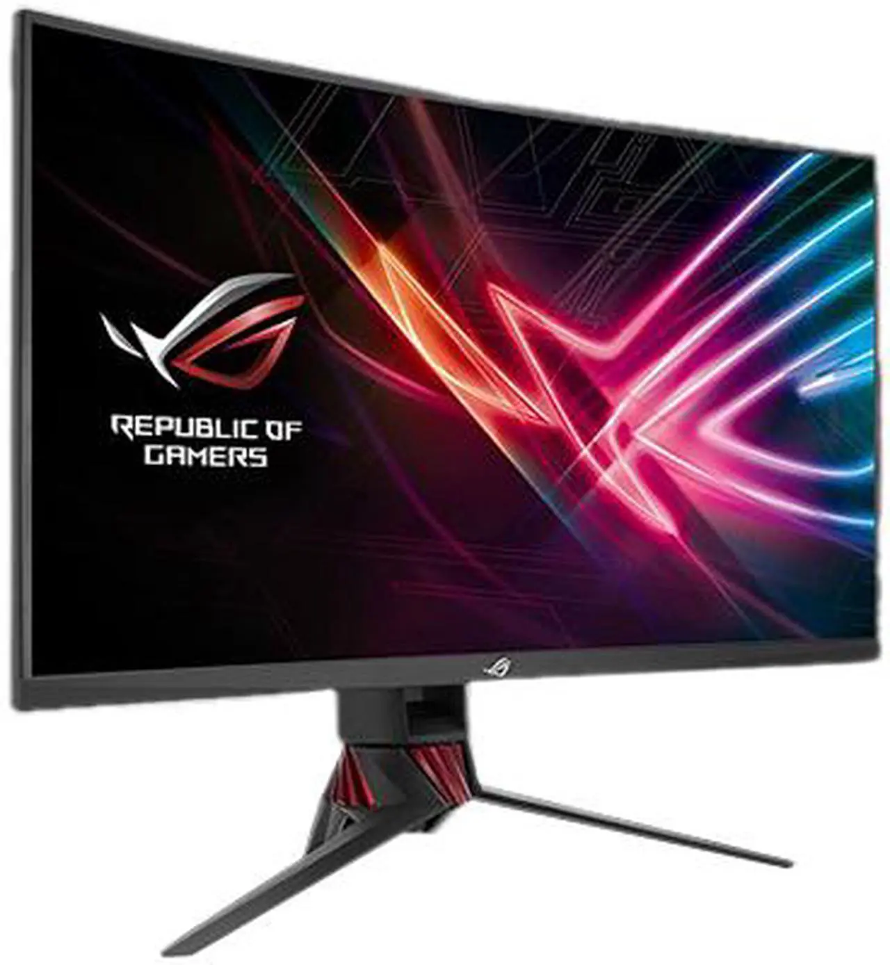 Alt view image 4 of 10 - ASUS ROG Strix XG32VQR 32" (Actual size 31.5") WQHD 2560 x 1440 144Hz 2 x HDMI, DisplayPort, USB Ports Radeon FreeSync 2 Curved HDR Gaming Monitor