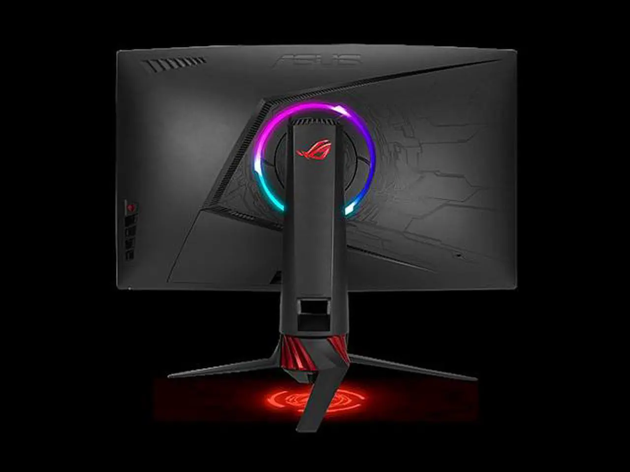Alt view image 10 of 10 - ASUS ROG Strix XG32VQR 32" (Actual size 31.5") WQHD 2560 x 1440 144Hz 2 x HDMI, DisplayPort, USB Ports Radeon FreeSync 2 Curved HDR Gaming Monitor