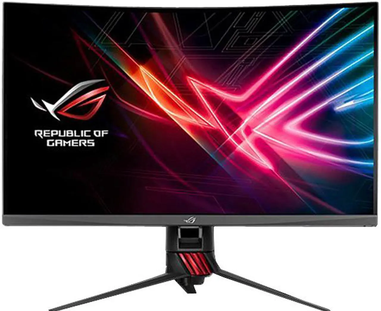 Main image of ASUS ROG Strix XG32VQR 32" (Actual size 31.5") WQHD 2560 x 1440 144Hz 2 x HDMI, DisplayPort, USB Ports Radeon FreeSync 2 Curved HDR Gaming Monitor