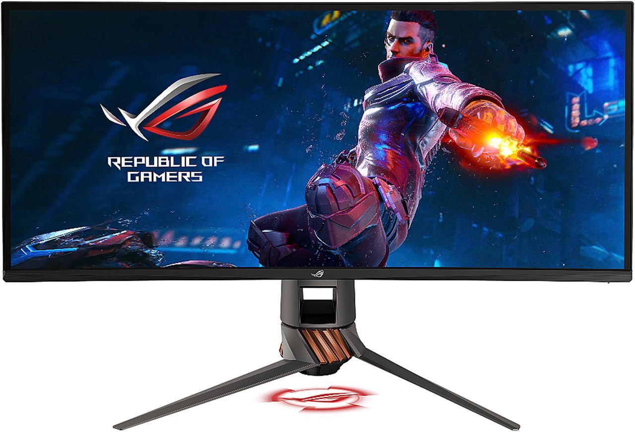 ASUS ROG Swift PG349Q Ultra-wide Curved Gaming Monitor - 34" 21:9 Ultra-wide QHD (3440 x 1440), Overclockable 120Hz , G-SYNC