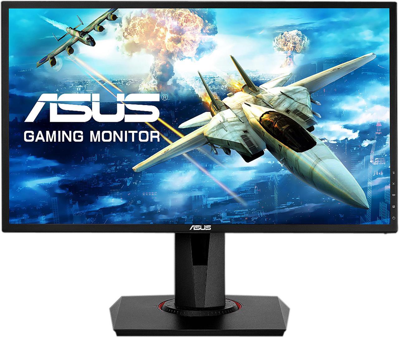 ASUS VG248QG 24" Full HD 1920 x 1080 0.5ms 165Hz(overclockable) Gaming Monitor, G-SYNC Compatible, Adaptive-Sync, ASUS Eye Care with Ultra Low-blue Light & Flicker-Free Technology