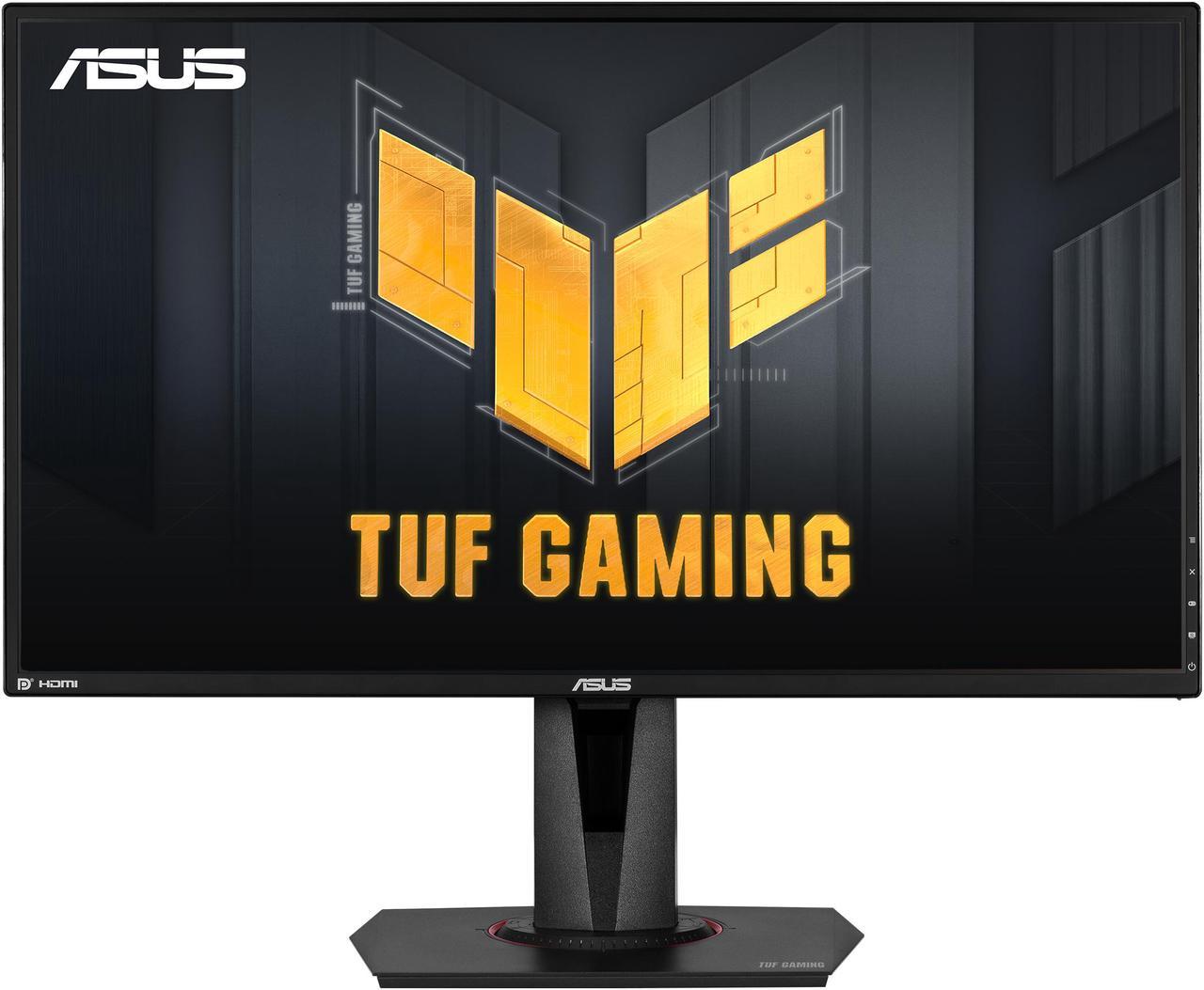 ASUS TUF 27" 165Hz 1440P HDR Gaming Monitor- QHD (2560 x 1440), (Supports 144Hz), 1ms, Extreme Low Motion Blur, Speaker, G-SYNC Compatible, VESA Mountable, DisplayPort, HDMI VG27AQ