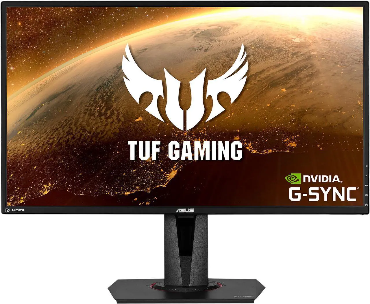 Alt view image 2 of 9 - ASUS TUF Gaming 27" 1440P HDR Gaming Monitor (VG27BQ) - QHD (2560 x 1440), 165Hz (Supports 144Hz), 0.4ms, Extreme Low Motion Blur, Speaker, G-SYNC Compatible, VESA Mountable, DisplayPort, HDMI