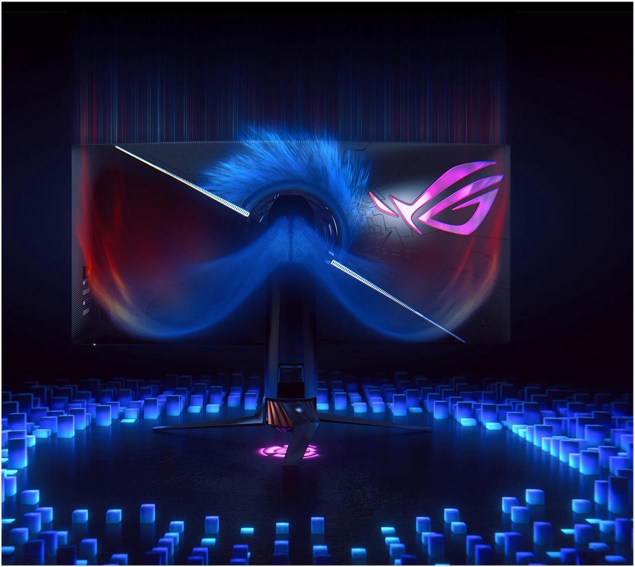 Alt view image 6 of 8 - ASUS ROG Swift PG35VQ 35" 21:9 Ultra-WQHD 3440 x 1440 2K Resolution 200Hz HDMI, DisplayPort NVIDIA G-SYNC HDR-10 Flicker-Free Low Blue Light LED Backlit Curved Gaming Monitor