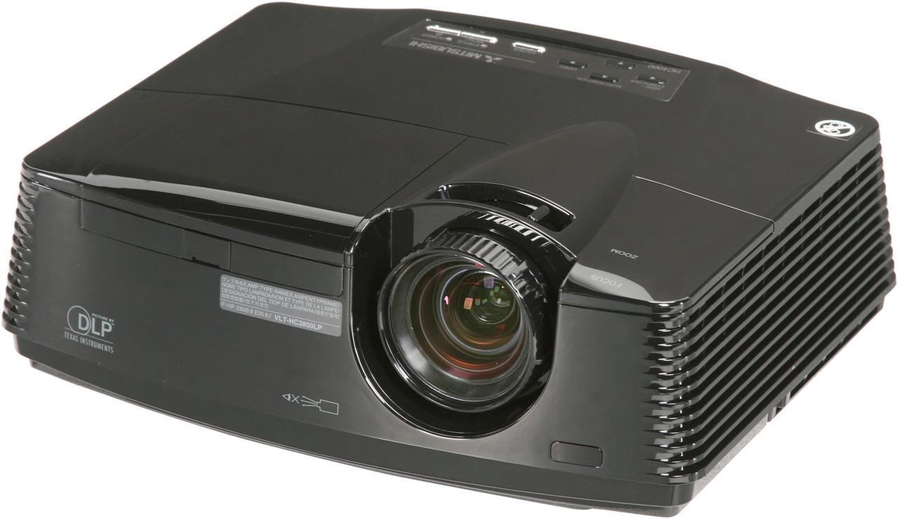 Mitsubishi HC4000 1080P 1920x1080 1300 Lumens Home Theater DLP Projector