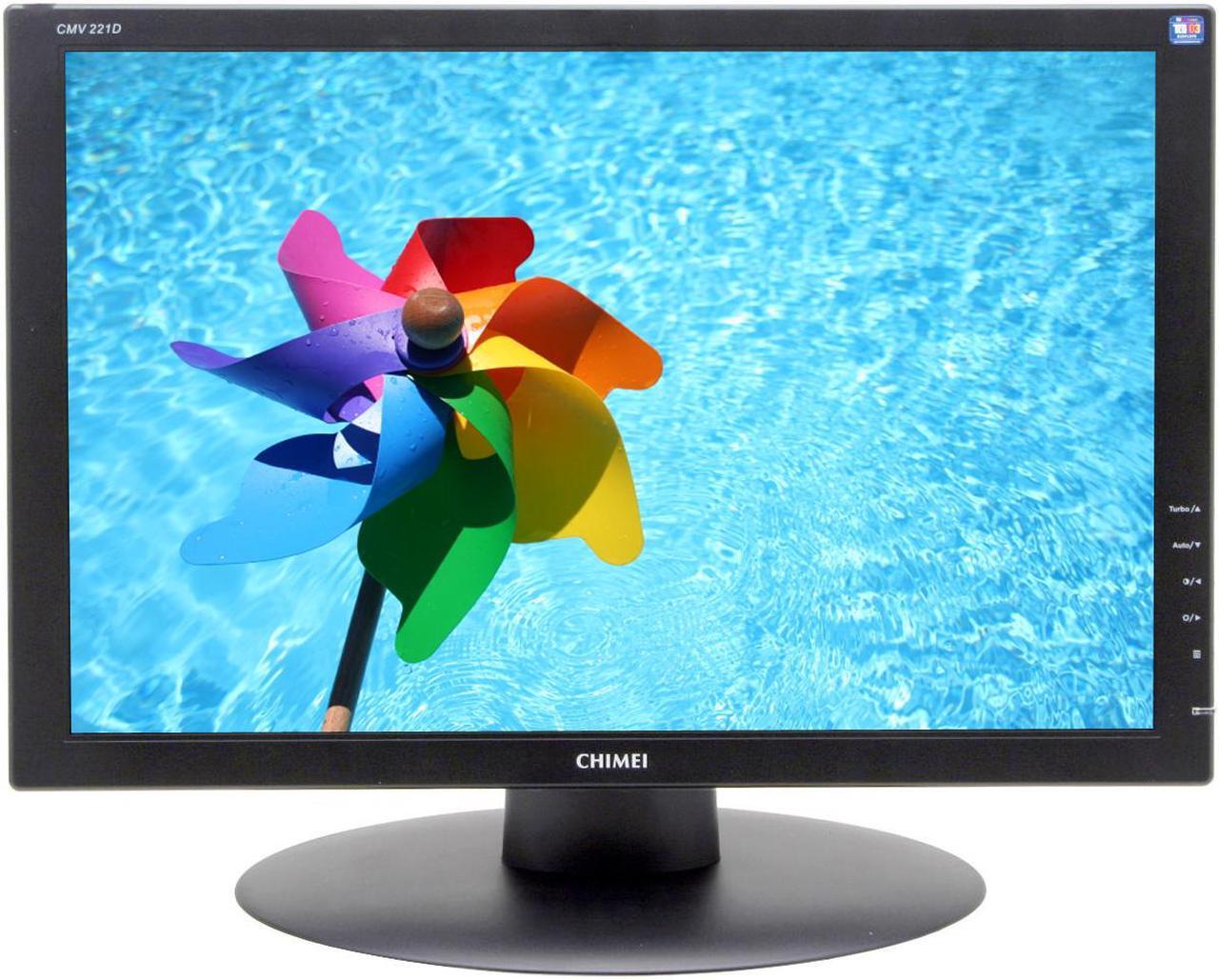 Alt view image 2 of 12 - CHIMEI CMV 221D Black 22" 5ms DVI Widescreen LCD Monitor 330 cd/m2 800:1