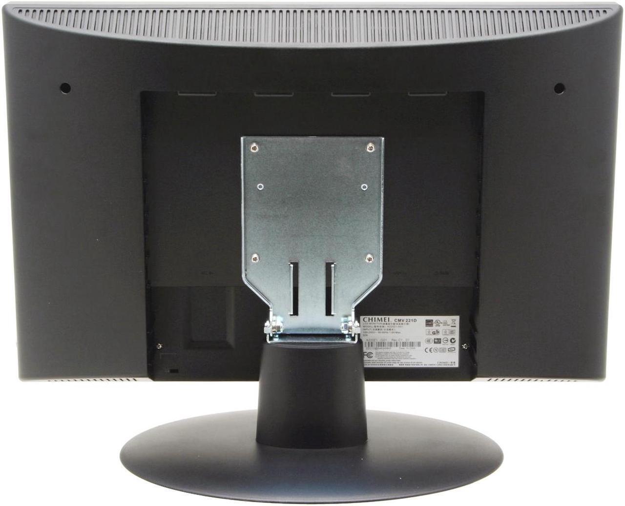 Alt view image 8 of 12 - CHIMEI CMV 221D Black 22" 5ms DVI Widescreen LCD Monitor 330 cd/m2 800:1