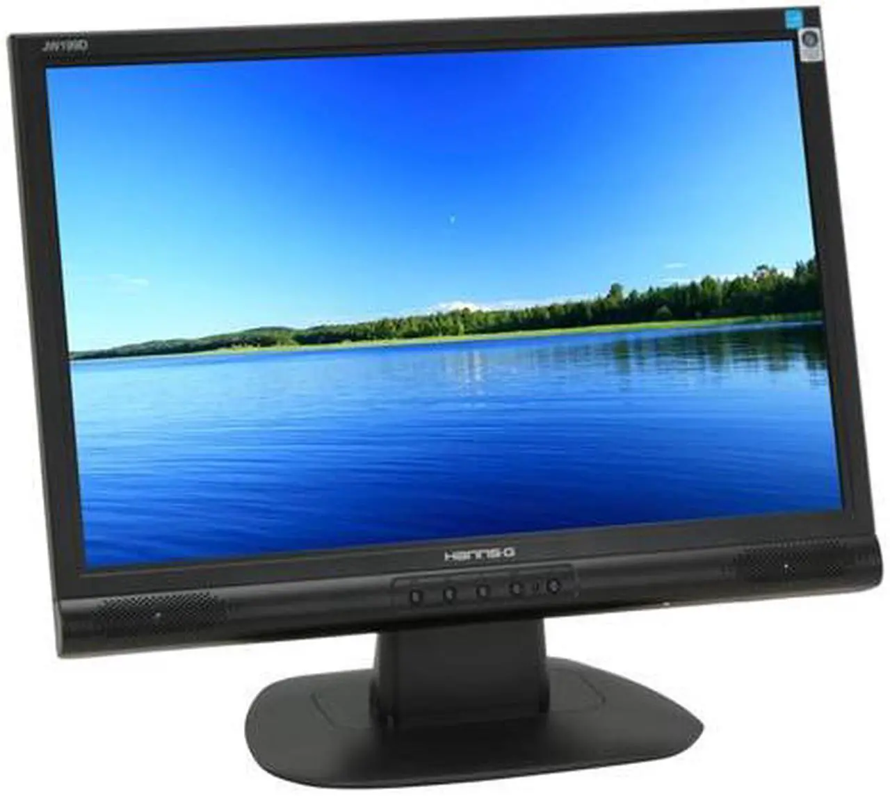 Alt view image 3 of 13 - Hanns-G 19" Active Matrix, TFT LCD WXGA LCD Monitor 5 ms D-Sub, DVI-D JW-199DPB