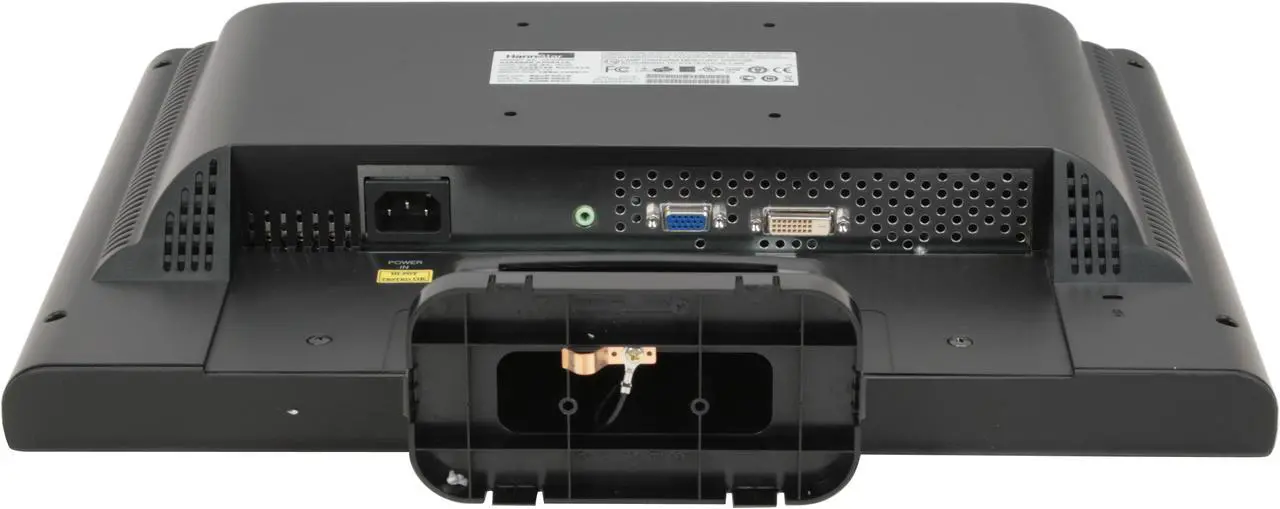 Alt view image 8 of 13 - Hanns-G 19" Active Matrix, TFT LCD WXGA LCD Monitor 5 ms D-Sub, DVI-D JW-199DPB