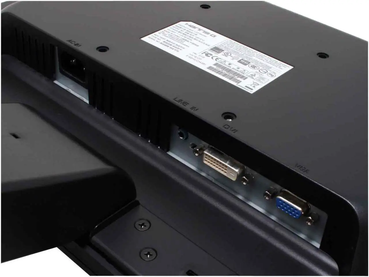 Alt view image 6 of 8 - Hanns-G 19" Active Matrix, TFT LCD WXGA+ LCD Monitor 5 ms D-Sub, DVI-D HW-191DPB