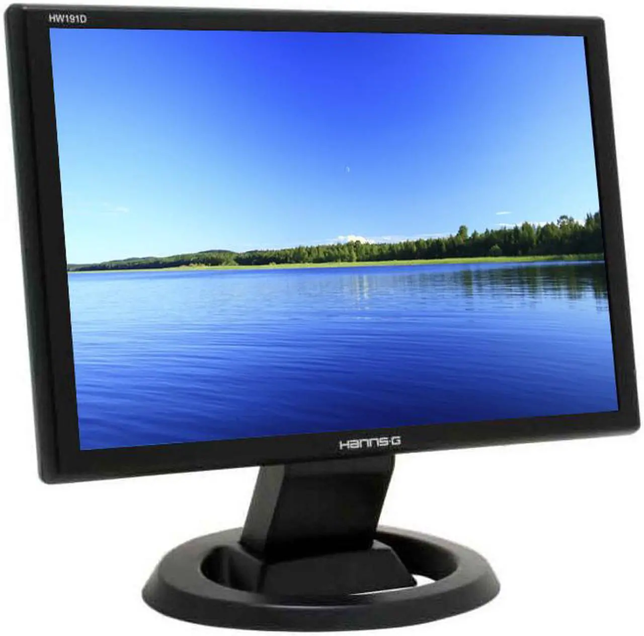 Alt view image 3 of 8 - Hanns-G 19" Active Matrix, TFT LCD WXGA+ LCD Monitor 5 ms D-Sub, DVI-D HW-191DPB