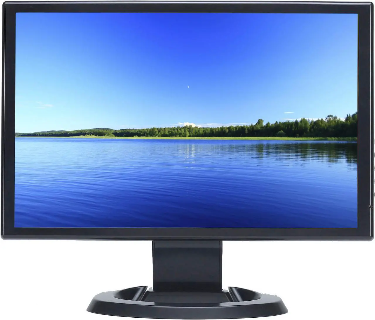 Alt view image 2 of 8 - Hanns-G 19" Active Matrix, TFT LCD WXGA+ LCD Monitor 5 ms D-Sub, DVI-D HW-191DPB
