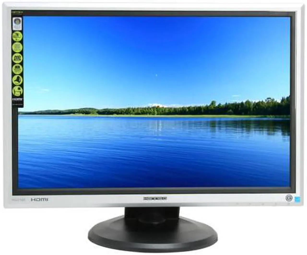 Alt view image 2 of 11 - Hanns-G 21.6" Active Matrix, TFT LCD WSXGA+ HDMI LCD Monitor 5 ms D-Sub HG-216DPO