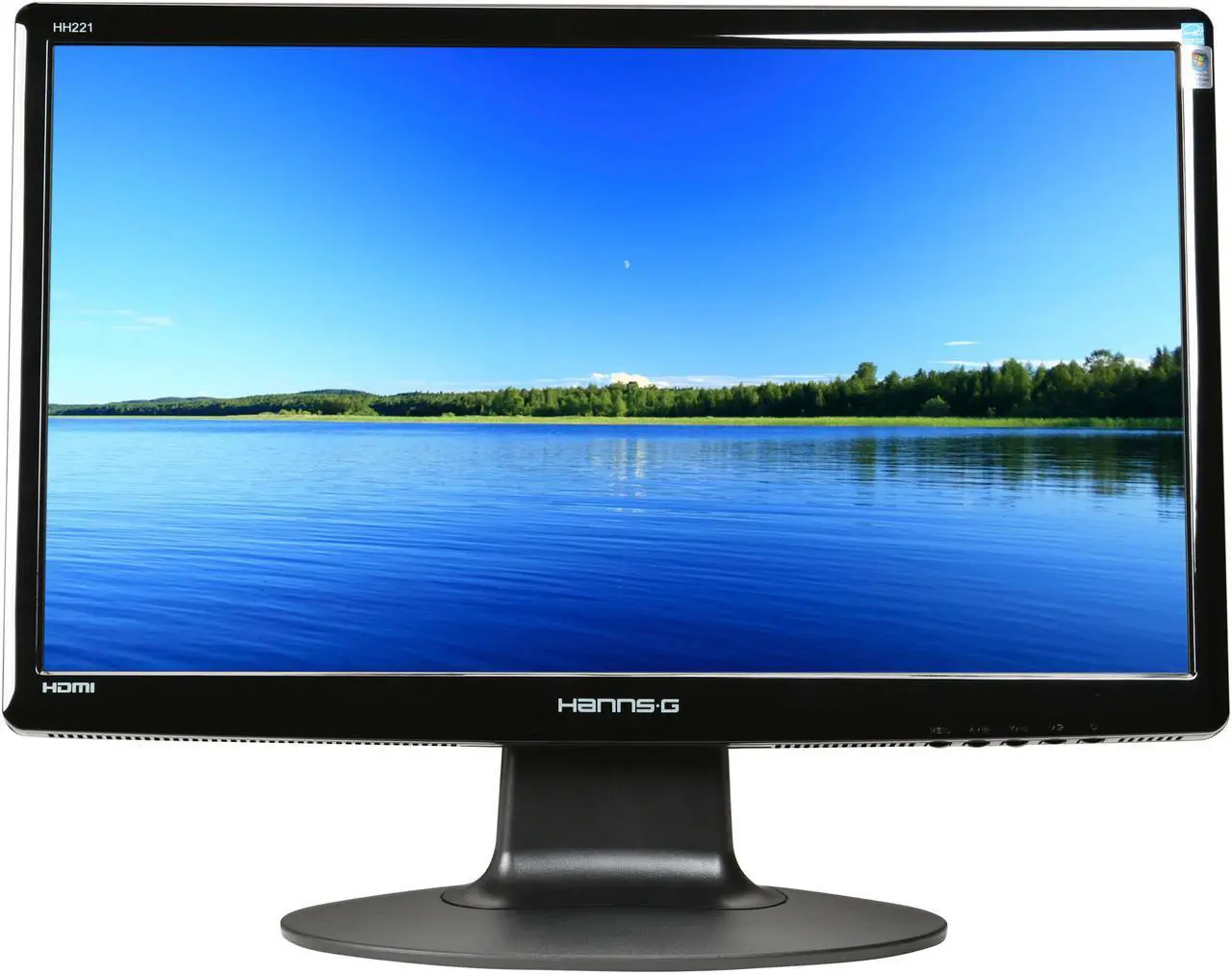 Alt view image 2 of 8 - Hanns-G 21.5" LCD Monitor 5 ms D-Sub, HDMI HH-221HPB