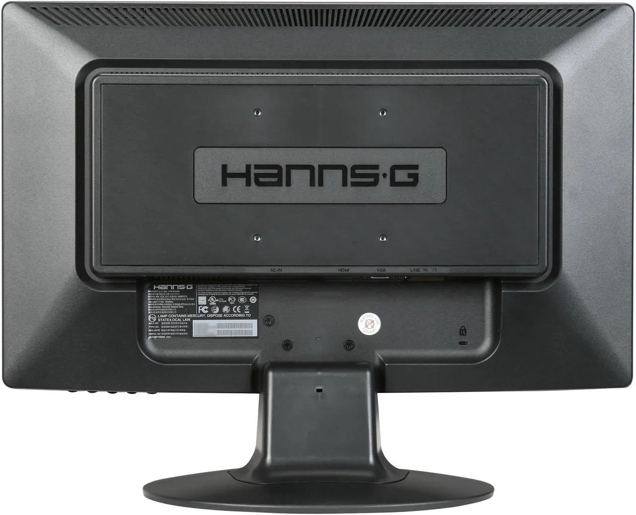 Alt view image 5 of 8 - Hanns-G 21.5" LCD Monitor 5 ms D-Sub, HDMI HH-221HPB