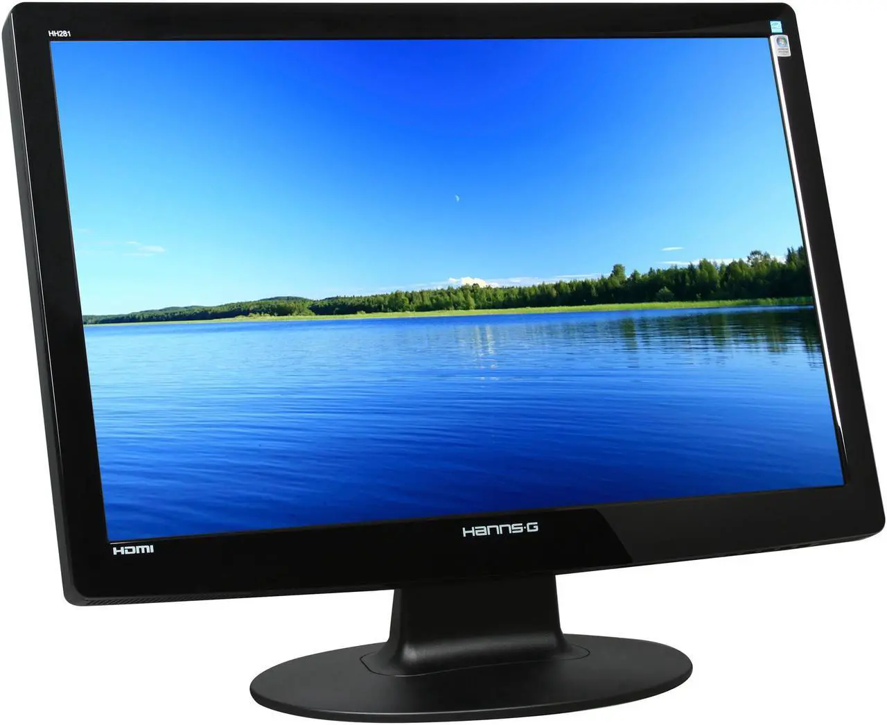 Alt view image 3 of 8 - Hanns·G HH-281HPB Black 28" 3ms HDMI Widescreen LCD Monitor 400 cd/m2 DC 15000:1(800:1) Built in Speakers