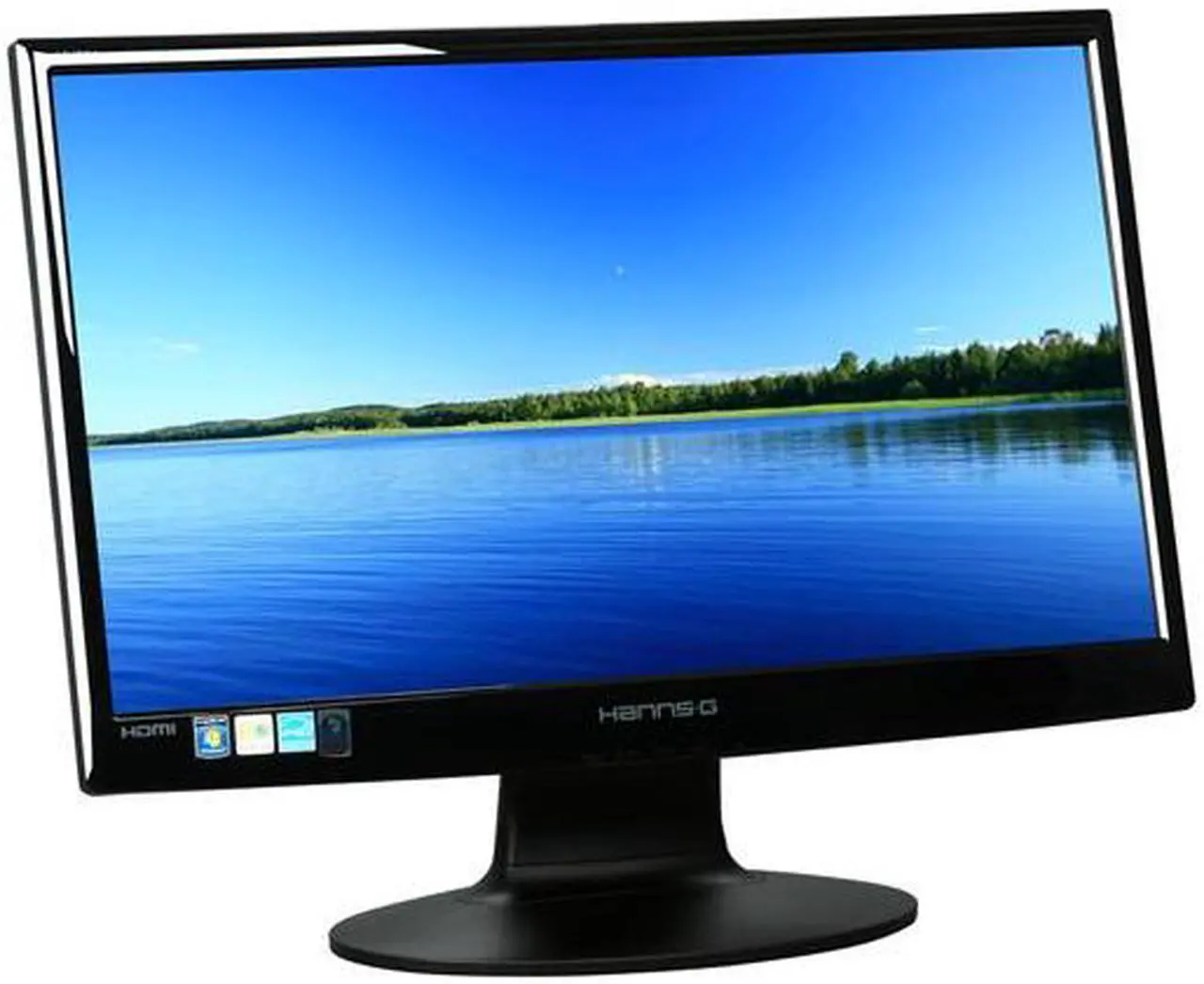 Alt view image 3 of 8 - Hanns-G 20" Active Matrix, TFT LCD LCD Monitor 5 ms D-Sub, HDMI HH201HPB