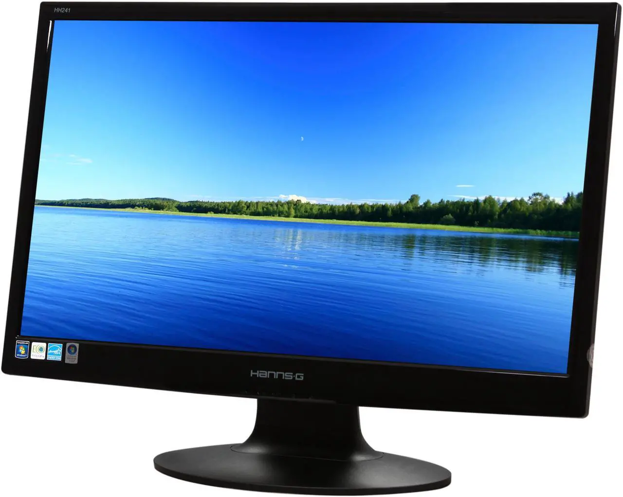 Main image of Hanns·G HH241DPB Black 23.6" 5ms Full HD WideScreen LCD Monitor w/Speakers 300 cd/m2 X-Contrast 15,000:1 / 1000:1 (Typical)