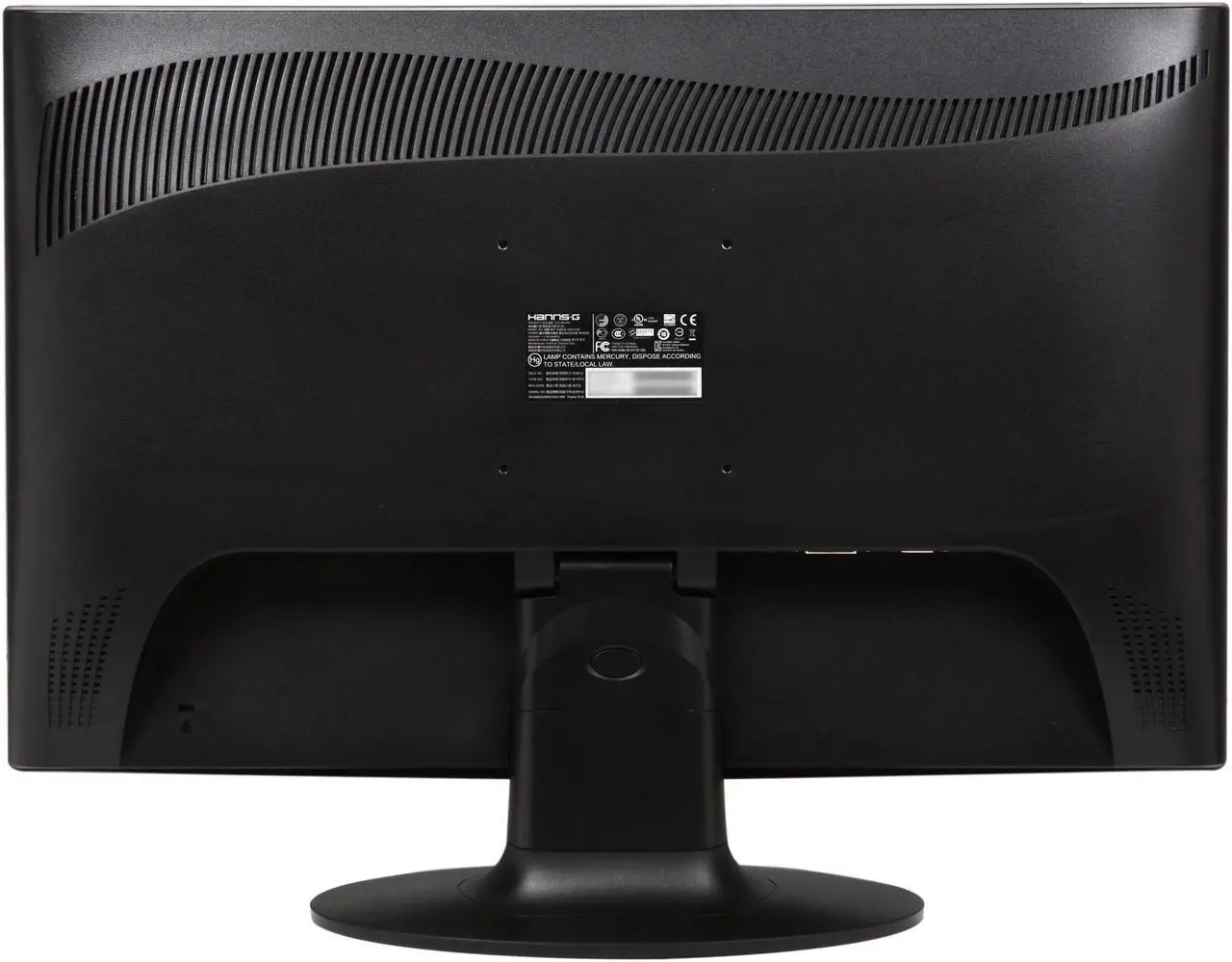 Alt view image 4 of 7 - Hanns·G HH241DPB Black 23.6" 5ms Full HD WideScreen LCD Monitor w/Speakers 300 cd/m2 X-Contrast 15,000:1 / 1000:1 (Typical)