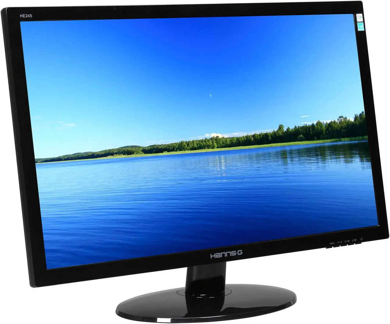 Alt view image 3 of 8 - Hanns-G 23.6" HD LCD Monitor (WLED) 5 ms D-Sub, DVI-D HE245DPB