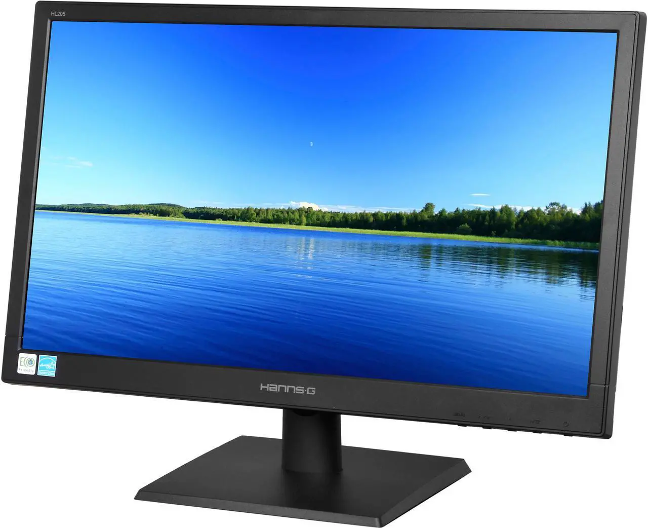 Main image of Hanns-G HL205ABB Black 19.5" 5ms Widescreen LED Backlight LCD Monitor 250 cd/m2 DC 80,000,000:1 (1,000:1)