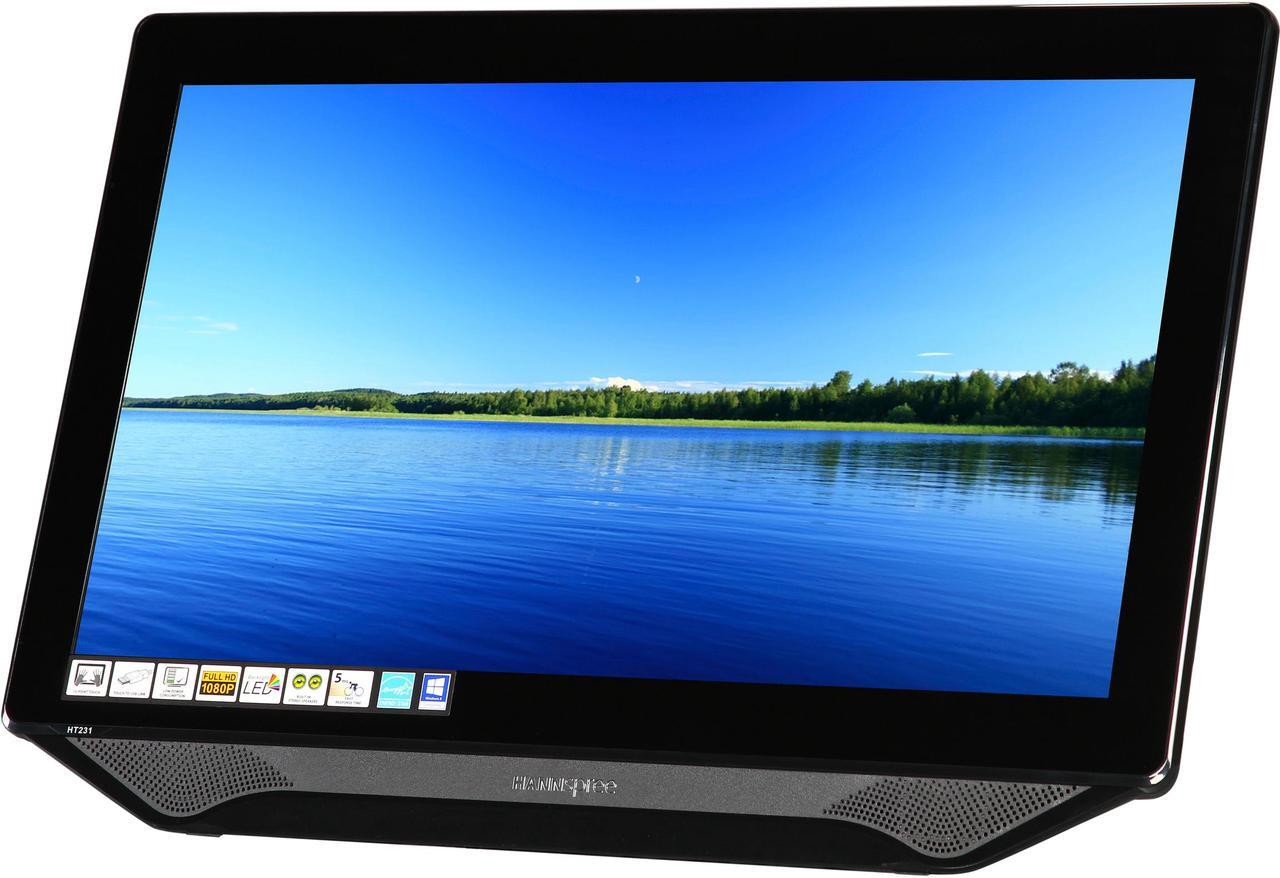 Main image of Hanns-G HT231DPBU Black 23" Touchscreen Monitor Multi-Touch (10 points) 250 cd/m2 80000000:1 Built-in Speakers