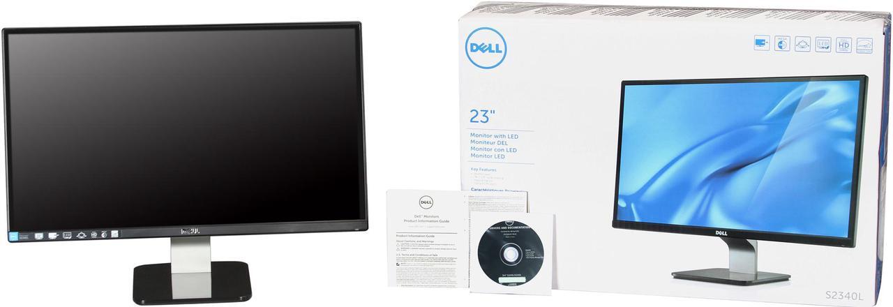 Alt view image 8 of 8 - Dell 23" 60 Hz IPS LCD Monitor, IPS Panel 7ms (GTG) D-Sub, HDMI S2340L