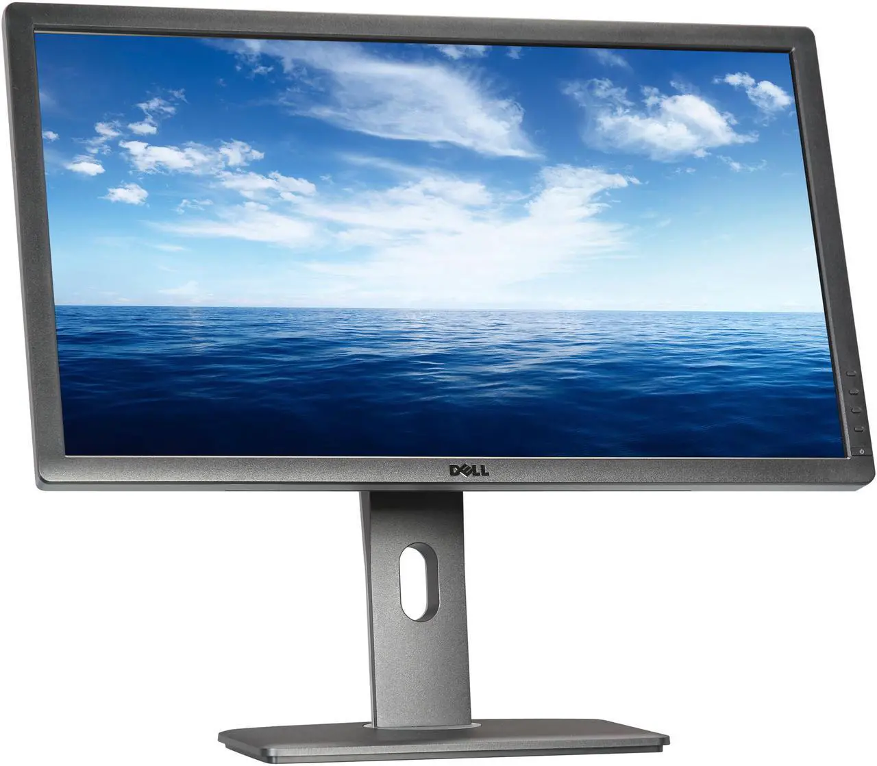 Alt view image 3 of 10 - Dell UltraSharp U2713HM Black & Silver 27" WQHD IPS-Panel Displayport HDMI Widescreen LED Monitor 350 cd/m2 DC 2Million:1 (1000:1), height&pivot adjustable