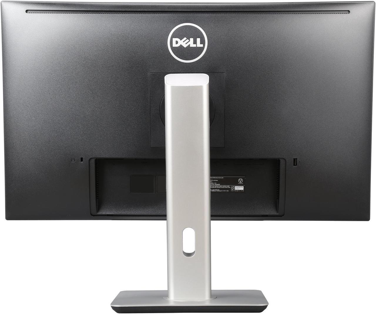 Alt view image 5 of 8 - Dell U2715H Black 27" 2K Widescreen LCD IPS Monitor, 2560 x 1440, 1000:1, 350cd/m2, HDMI&USB Display Port, Height, Swivel, Tilt
