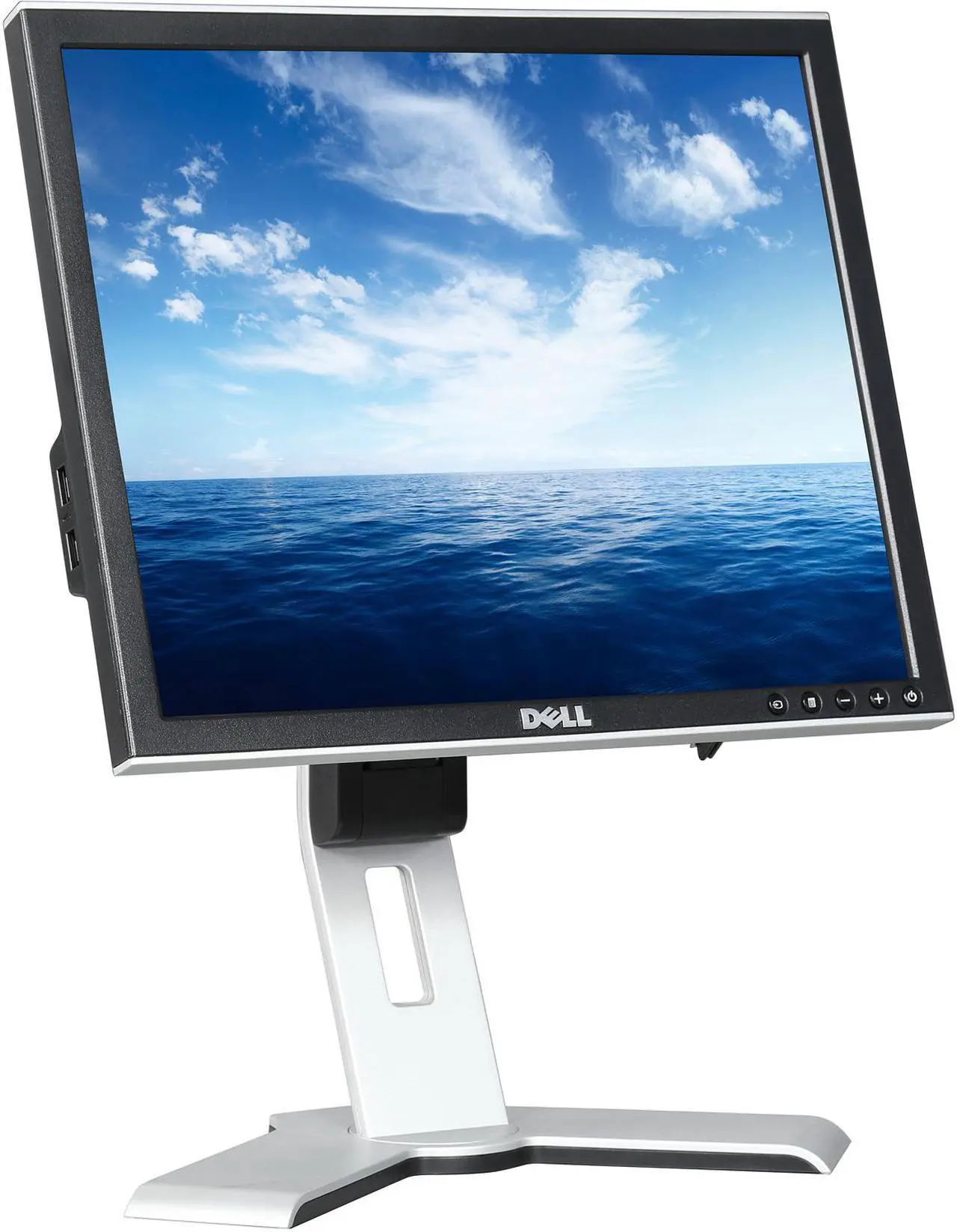 Alt view image 3 of 11 - Dell 17" 75 Hz Active Matrix, TFT LCD LCD Monitor 8 ms D-Sub, DVI-D 1707FPT