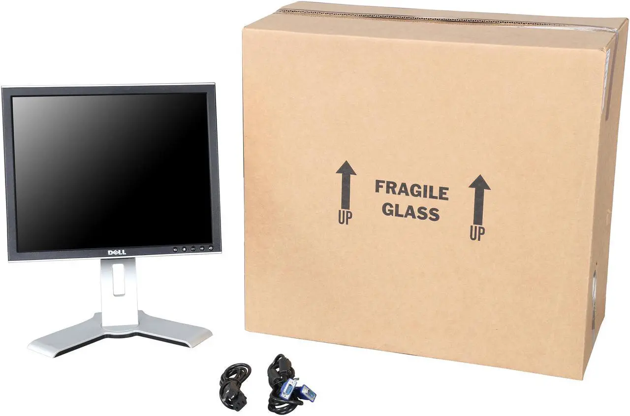Alt view image 11 of 11 - Dell 17" 75 Hz Active Matrix, TFT LCD LCD Monitor 8 ms D-Sub, DVI-D 1707FPT