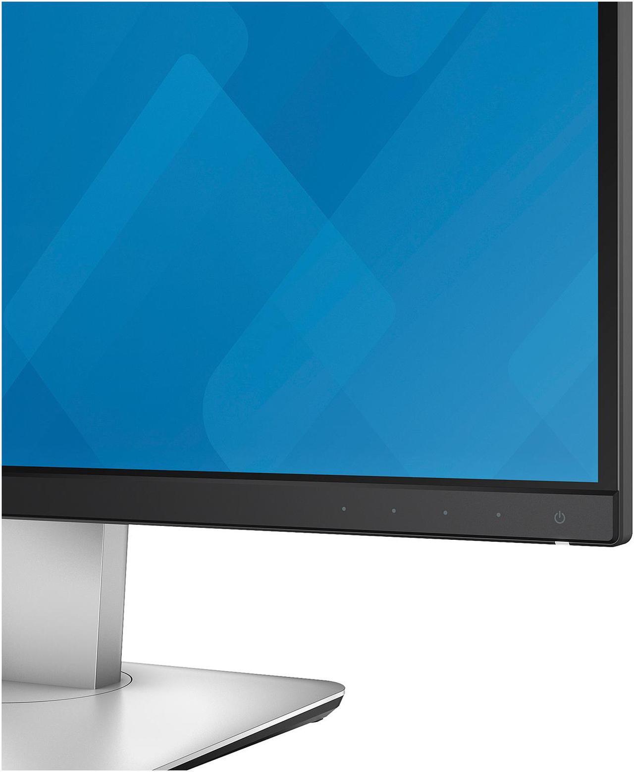 Alt view image 5 of 14 - Dell UltraSharp U2515H 25" 6ms WQHD  Widescreen LED Backlight LCD Monitor IPS panel  350 cd/m2, HDMI/MHL, DisplayPort, USB3.0Hub, Height&Pivot adjustable