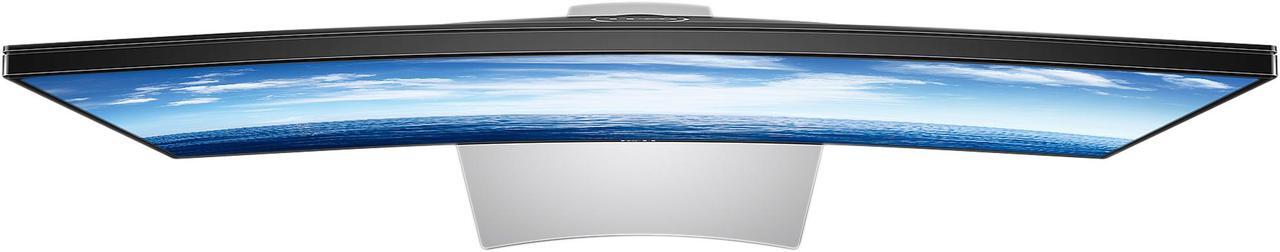 Alt view image 5 of 9 - Dell SE2716H Black 27" Curved Widescreen Slim Bezel LED Monitor, 1920 x 1080, 3000:1, 300cd/m2, VGA&HDMI&MHL&D-Sub, Built-in Speaker