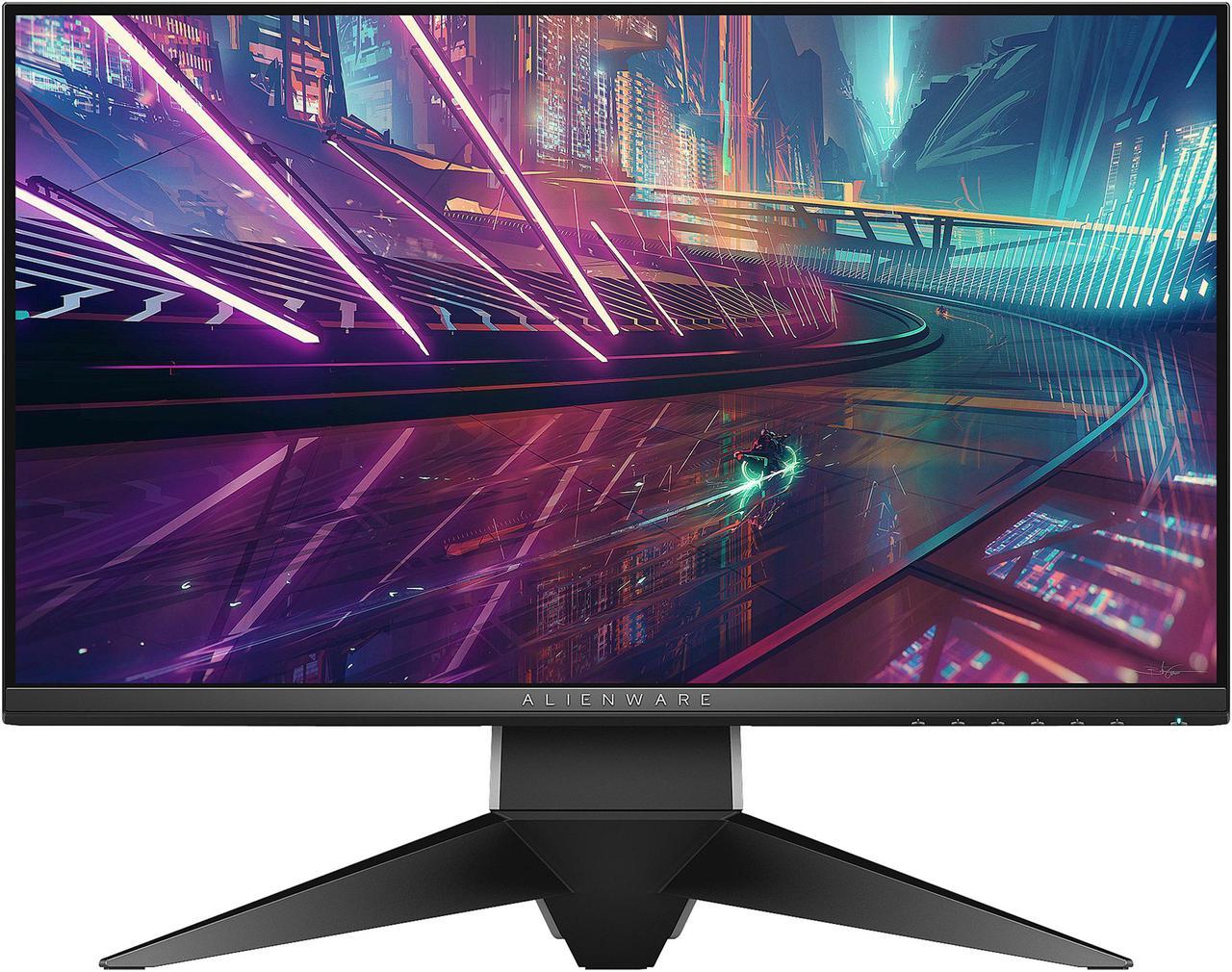 Alienware AW2518HF 24.5" FreeSync Gaming Monitor, 1920 x 1080, 240 Hz, 1ms Response Time, AlienFX, DisplayPort, HDMI, 3 x USB 3.0