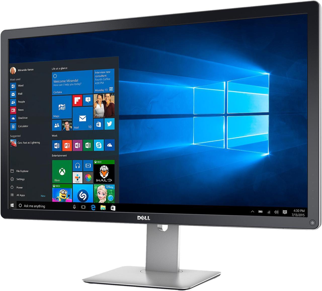 Dell 32" 60 Hz IPS UHD LED IPS Monitor 6ms (GTG) 3840 x 2160 (4K) DisplayPort, Mini DisplayPort, HDMI (MHL), USB UP3216Q