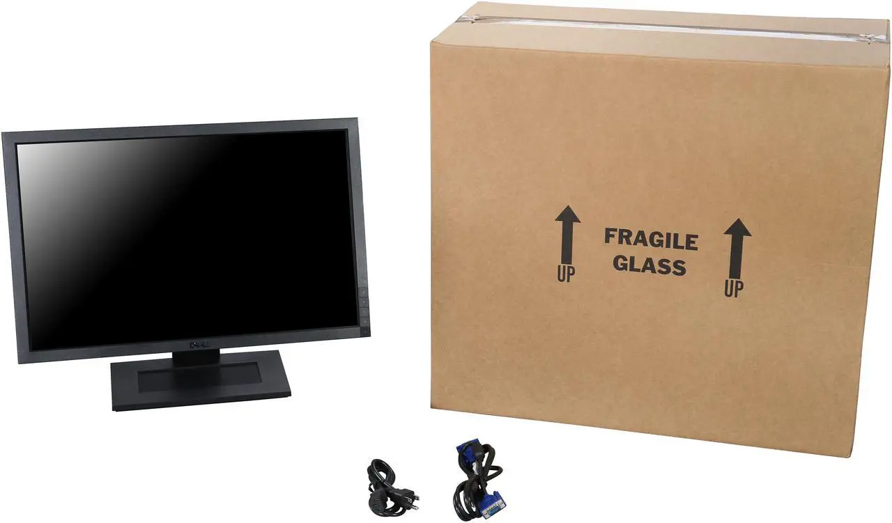 Alt view image 8 of 8 - Dell 22" TN LCD Monitor 5 ms D-Sub, DVI-D E-Series E2210