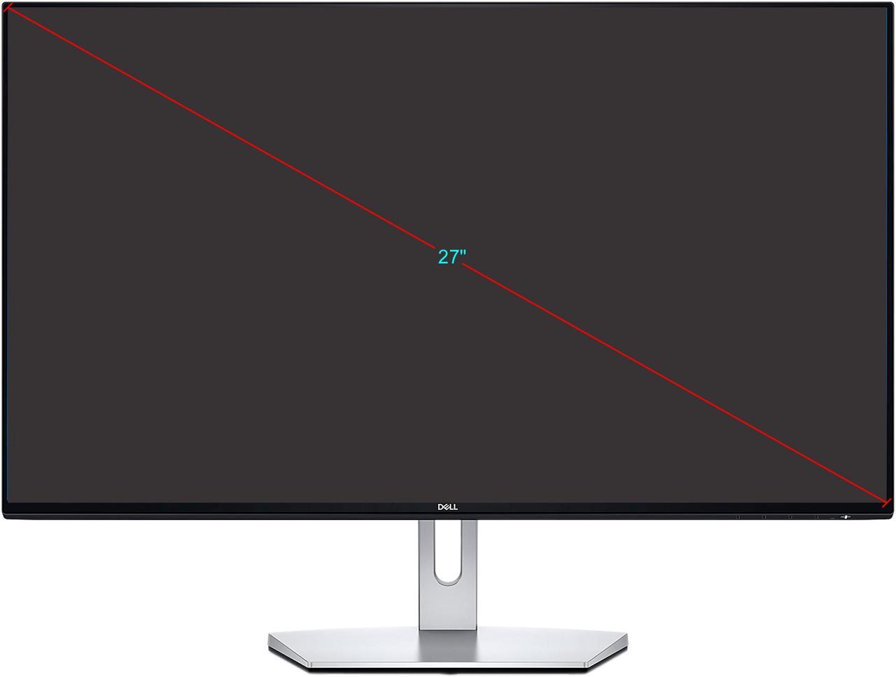Alt view image 9 of 9 - Dell S2719H 27" Full HD 1920x1080 60Hz HDMI Ultra Thin Bezel Backlit LED LCD Monitor