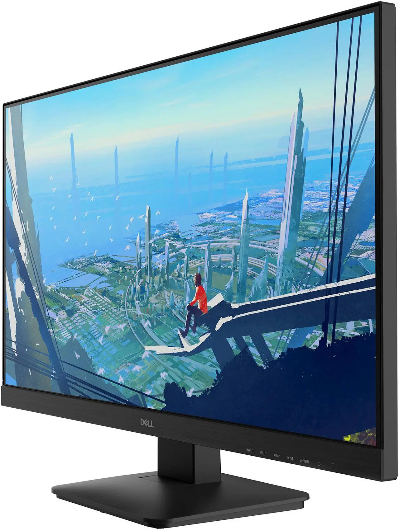 Alt view image 2 of 3 - Dell D2719HGF 27" Full HD 1920 x 1080 144Hz DisplayPort HDMI Built-in Speakers AMD FreeSync Anti-Glare LED-Backlit LCD Gaming Monitor