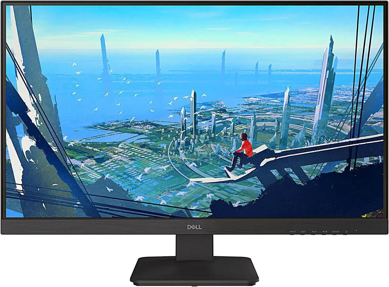 Main image of Dell D2719HGF 27" Full HD 1920 x 1080 144Hz DisplayPort HDMI Built-in Speakers AMD FreeSync Anti-Glare LED-Backlit LCD Gaming Monitor