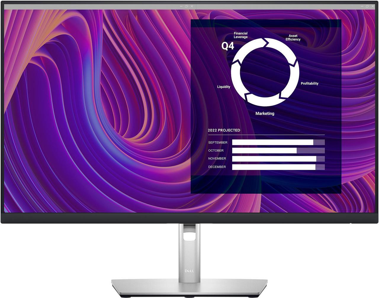 Dell 27" 60 Hz IPS QHD IPS Monitor 8 ms (normal); 5 ms (fast) 2560 x 1440 (2K) HDMI, DisplayPort, USB Flat Panel P2723D