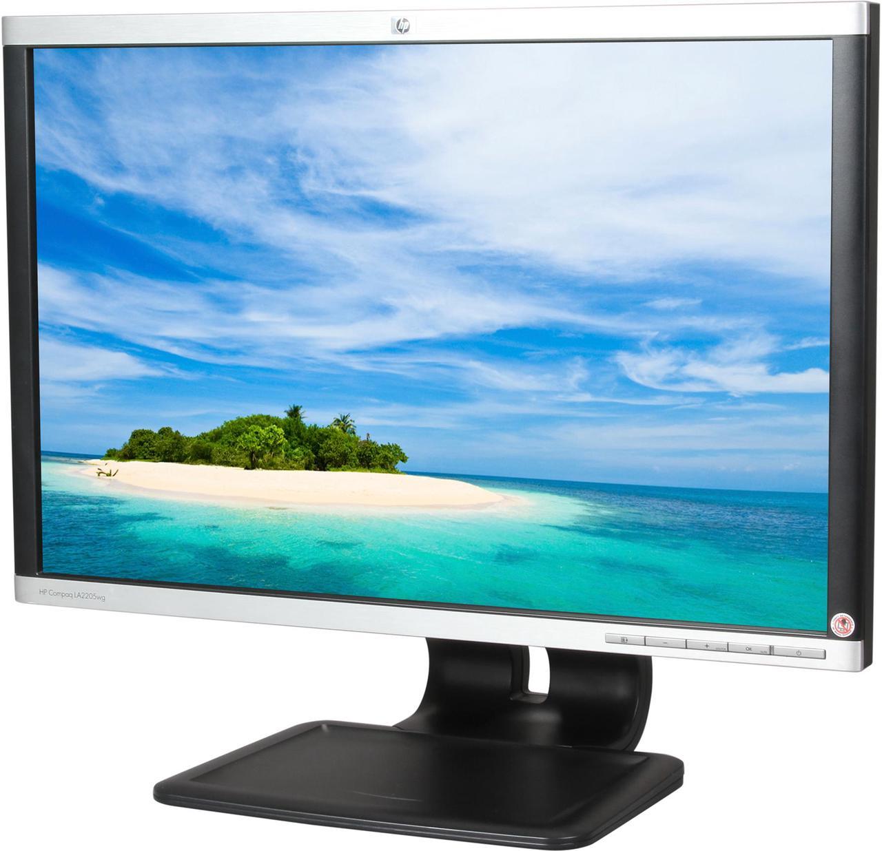 HP Compaq LA2205WG 22" WSXGA+ 1680x1050 60Hz DVI-D VGA DisplayPort USB Hub Anti-Glare Widescreen LCD Monitor