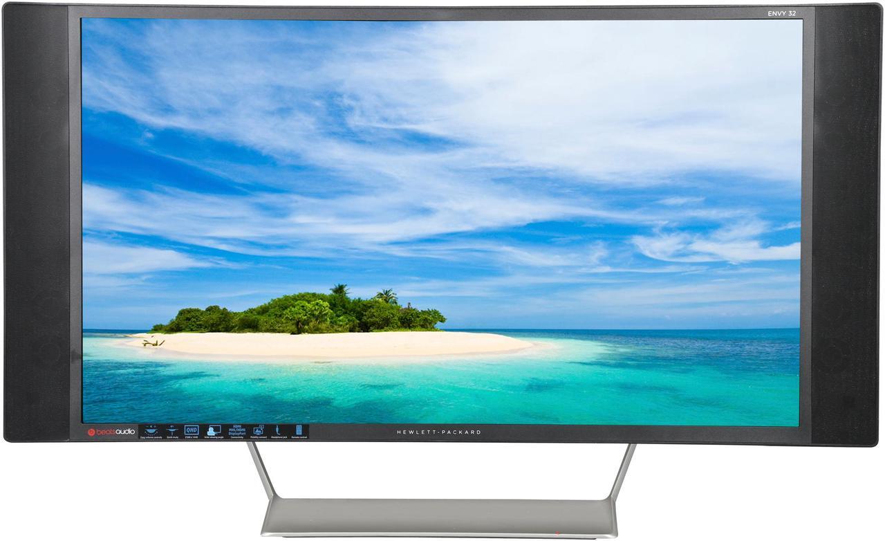 Alt view image 2 of 7 - HP Envy 32 QHD 2560 x 1440 32-IN media display LED Backlight LCD Monitor MHL HDMI DisplayPort w/ Beats Audio
