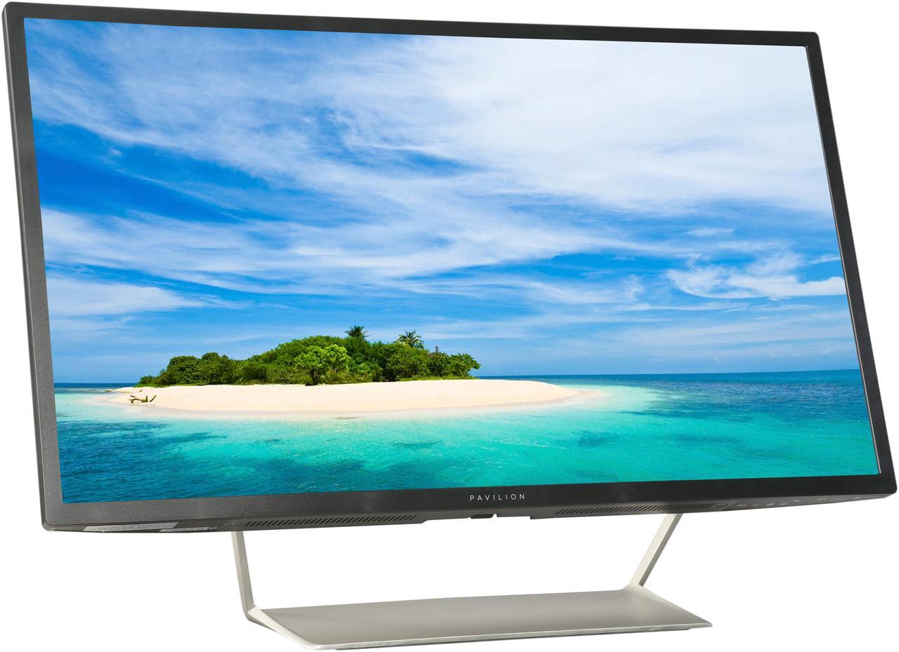 Alt view image 3 of 7 - HP Pavilion 32Q 32" 2560x1440 2K Resolution 60Hz 7ms 2xHDMI DisplayPort Anti-Glare Screen Backlit LED LCD Monitor