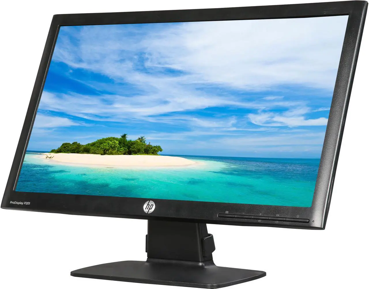Main image of HP 20" LCD Monitor 5 ms D-Sub, DVI C9F26A8#ABA P201